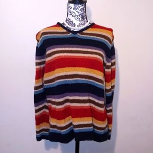 90s vintage Multi color Eddie Bauer sweater